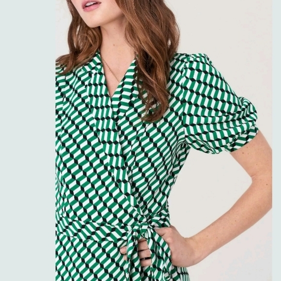 Diane Von Furstenberg Maisie Crepe Wrap 